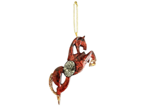 Елочная игрушка Лошадь 