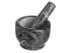 Мраморная ступка с пестиком Pesto 